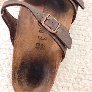 Mocha Birkenstock’s Size 40
